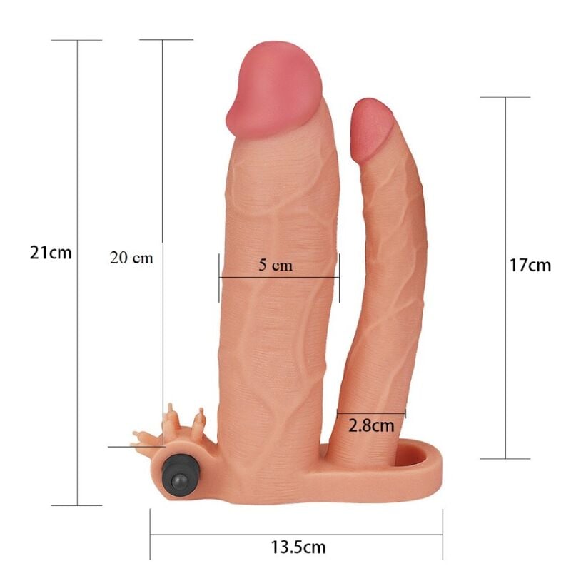Penio užmovas Double Pleasure Add 3" 