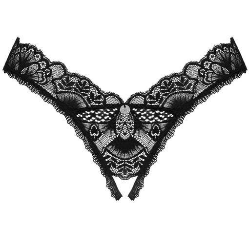 Atviros kelnaitės Donna Dream (juoda)