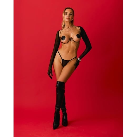 Liemenėlė Lustique (juoda)