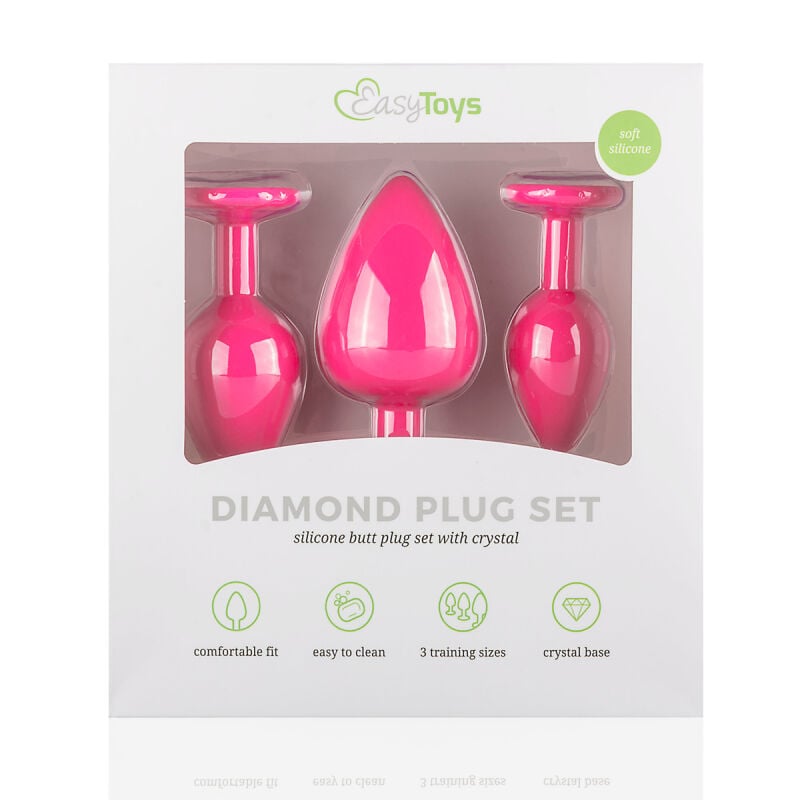 Analinių kaiščių rinkinys Diamond Pink