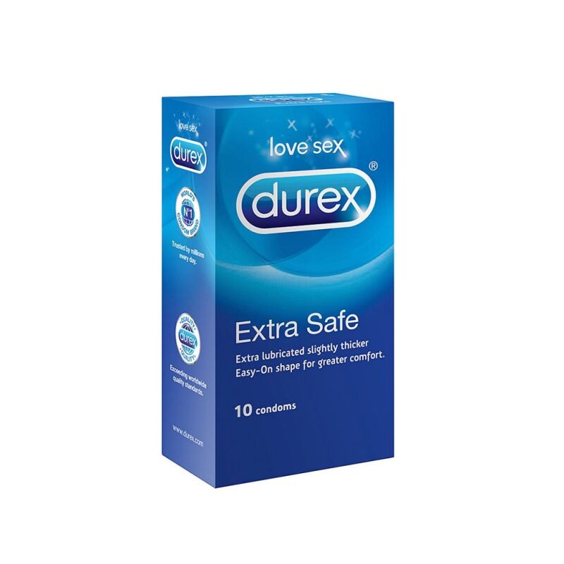 Prezervatīvi Durex Extra Safe (10 gab.)