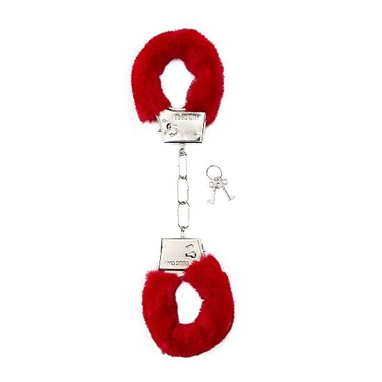 Antrankiai Furry Handcuffs (raudoni)