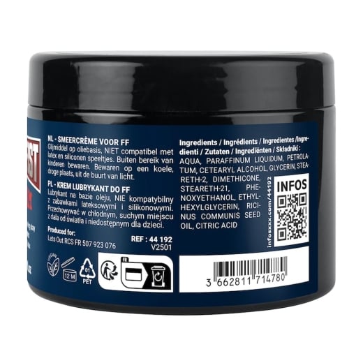 Lubrikantas Fuck & Fist Cream (500 ml)