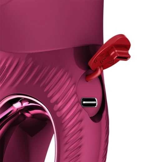 Vibratorius Miss Bi (bordo)