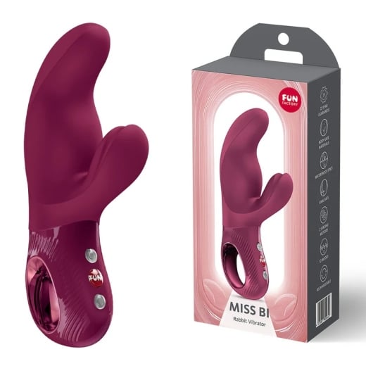 Vibratorius Miss Bi (bordo)