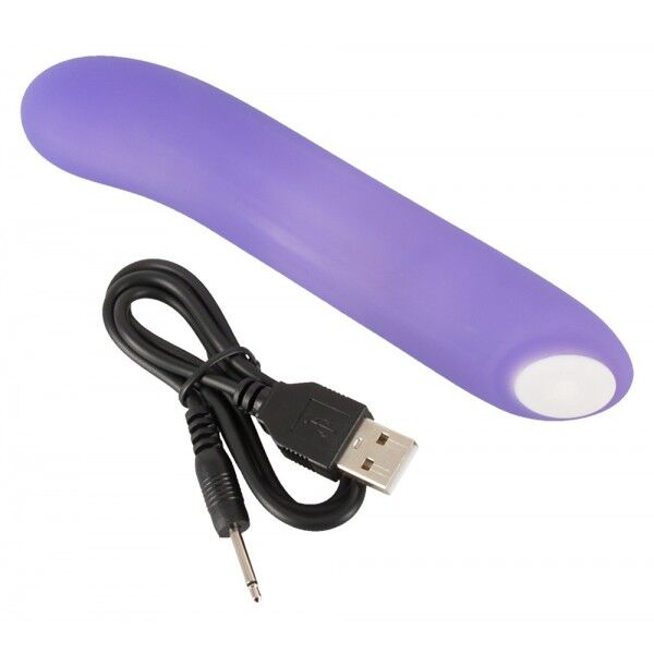 Mini vibratorius Flashing (purpurinis)