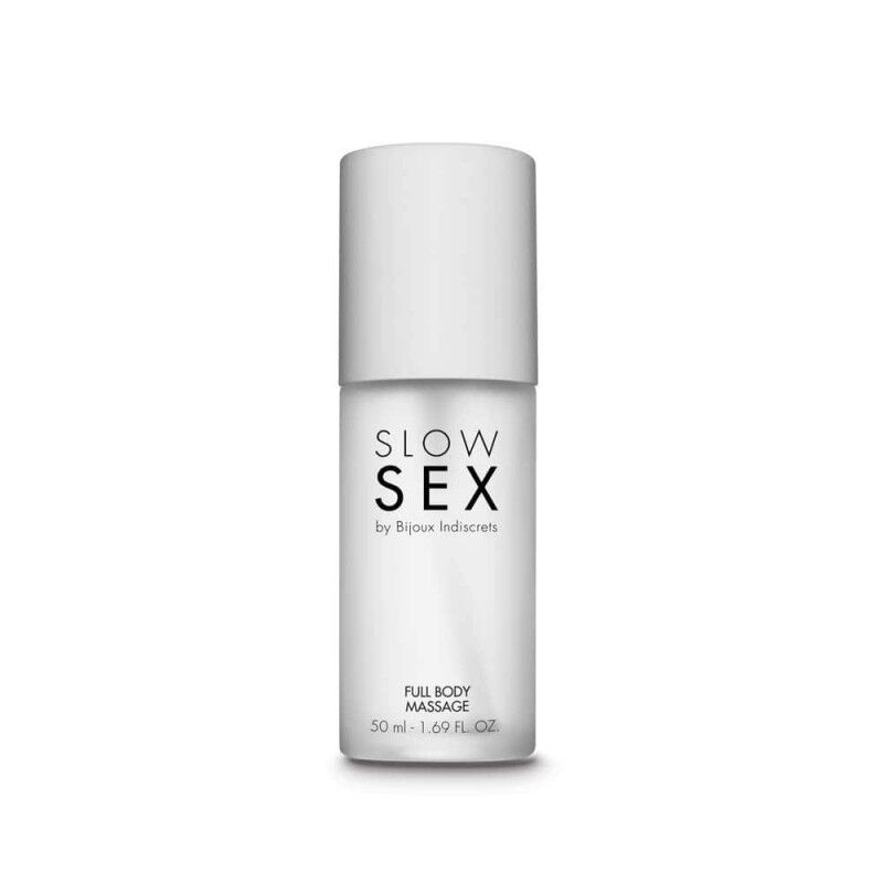 Silikono pagrindo masažo gelis Slow Sex (50 ml)