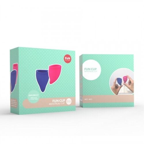 Menstruacinių taurelių rinkinys Fun Factory Explore Kit 