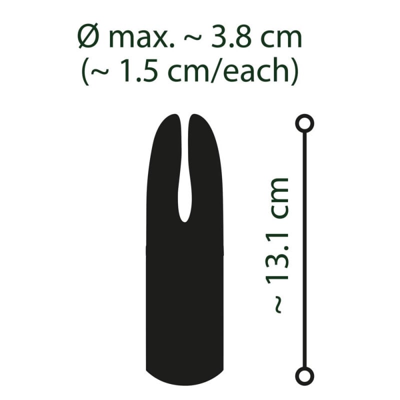 Mini vibrators Split Tip