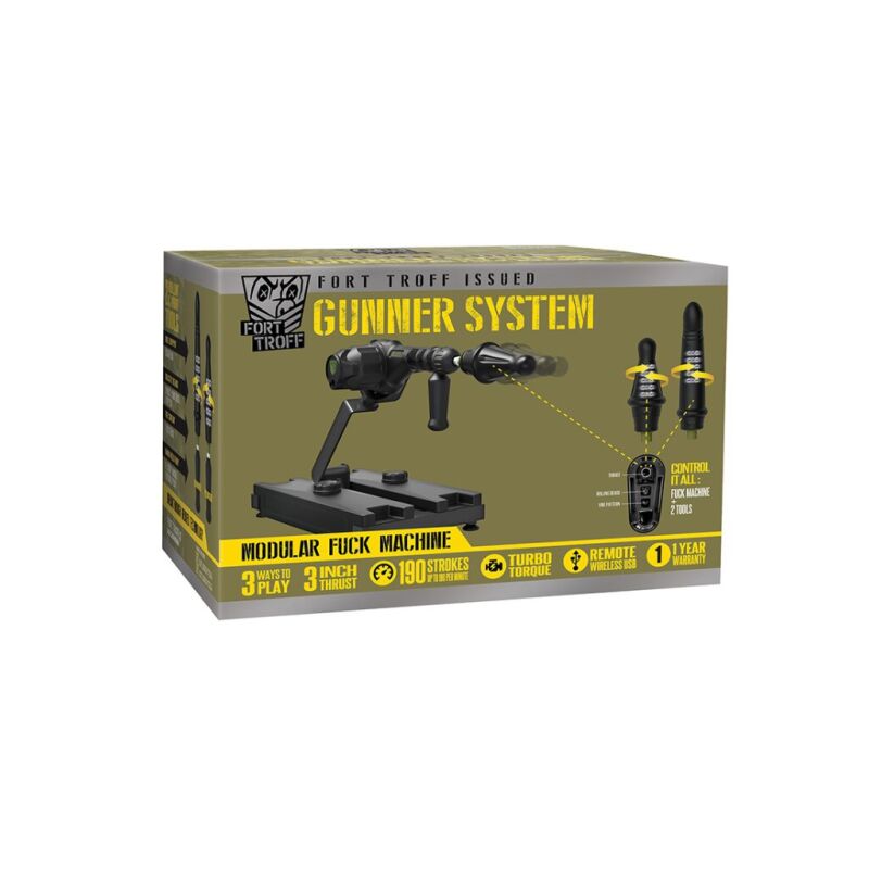 Sekso mašina Gunner System 3-In-1 