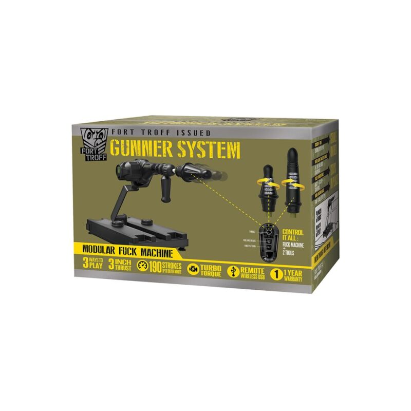 Sekso mašina Gunner System 3-In-1 