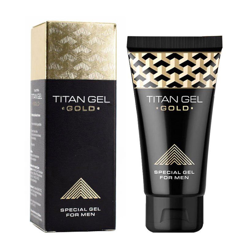 Erektsiooni parandav geel Titan Gel Gold