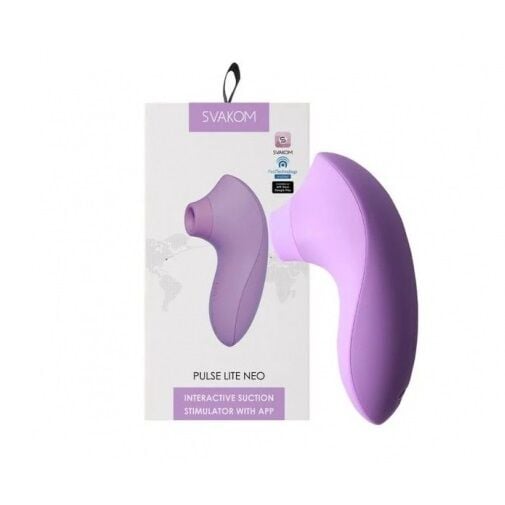 Išmanusis klitorio stimuliatorius Lite Neo (violetinis)