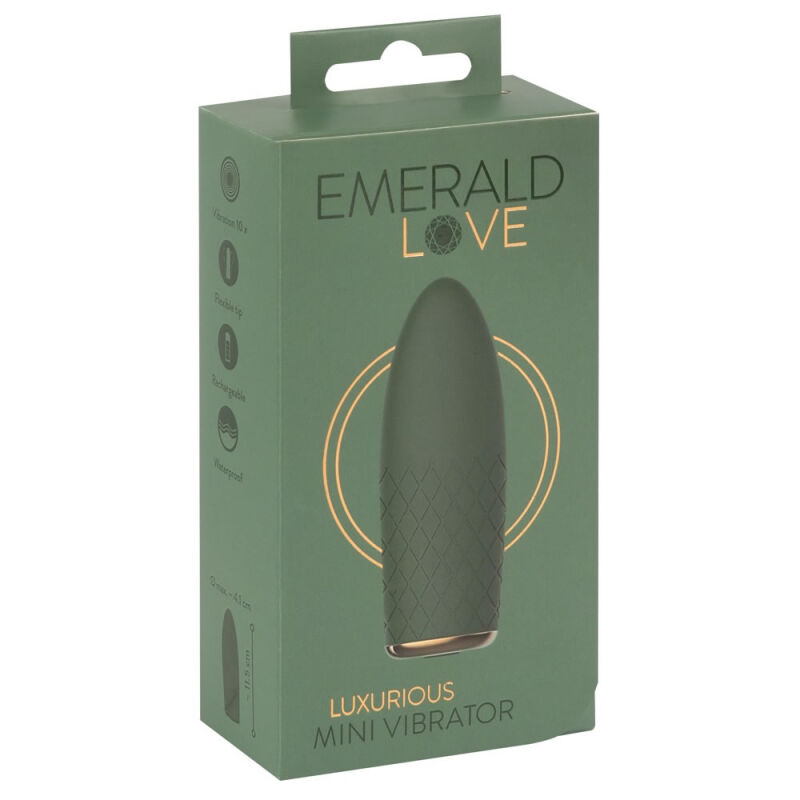 Mini vibratorius Emerald Love