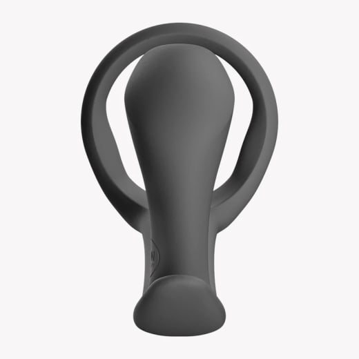 Penio žiedas - analinis kaištis Bootie Ring (juodas)