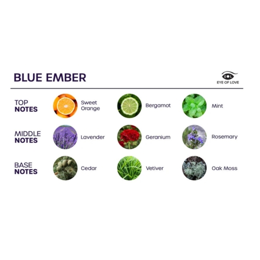 Kambarių dulksna Blue Ember (150 ml)