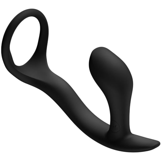 Penio žiedas - analinis kaištis Bootie Ring (juodas)
