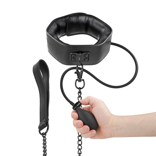 Pripučiamas antkaklis su pavadėliu Deep Control