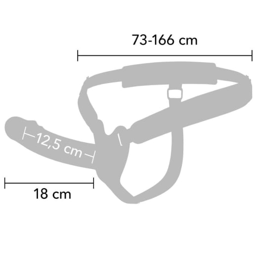 Strap-On INFERNO (18 cm)