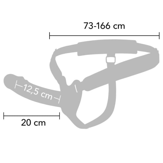 Strap-On INFERNO (20 cm)