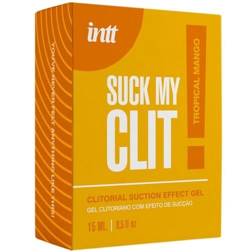 Stimuliuojantis gelis Suck My Clit! Tropical Mango (15 ml)