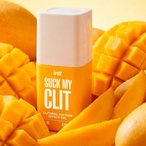 Stimuliuojantis gelis Suck My Clit! Tropical Mango (15 ml)