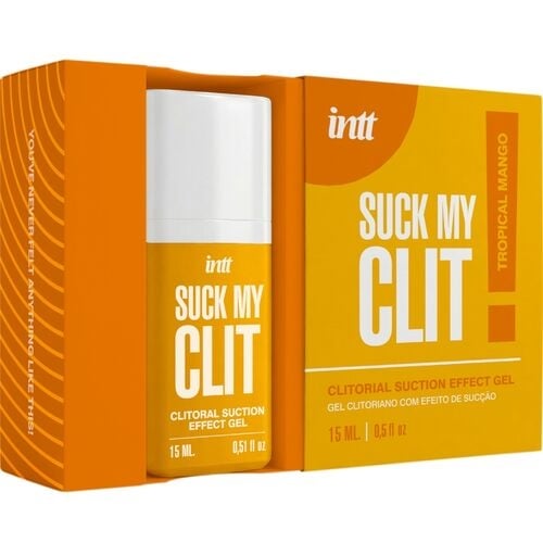 Stimuliuojantis gelis Suck My Clit! Tropical Mango (15 ml)