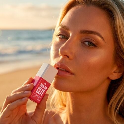 Stimuliuojantis gelis Suck My Clit! Wild Strawberry (15 ml)