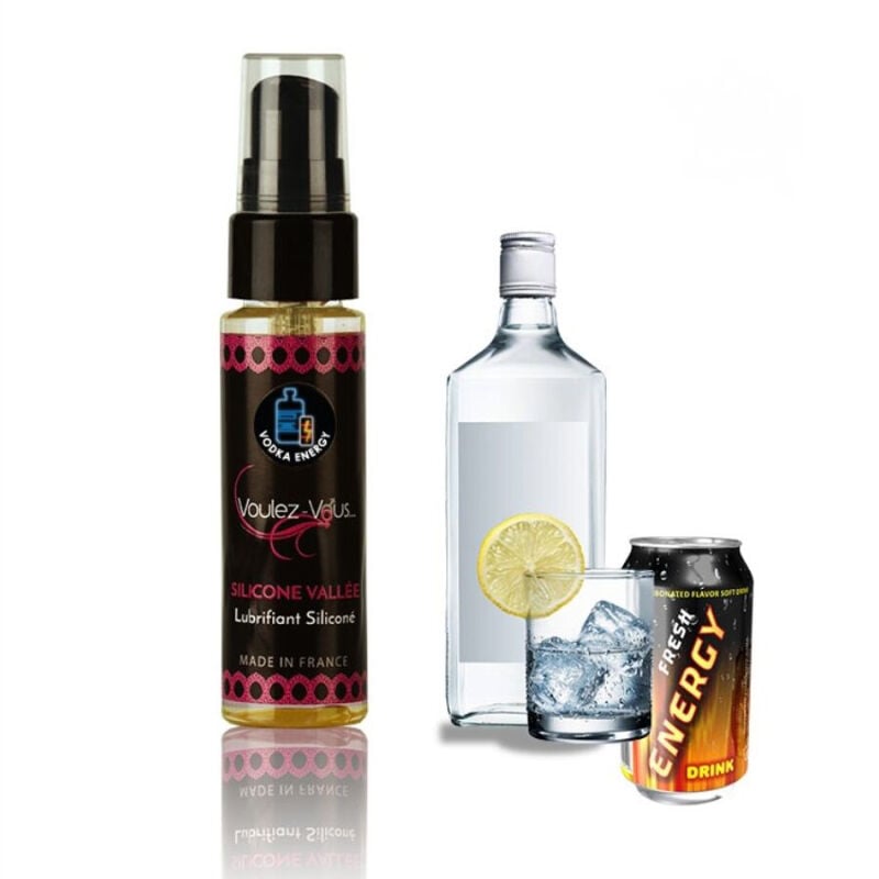 Silikono pagrindo lubrikantas Voulez-Vous Vodka & Red Bull (35 ml)