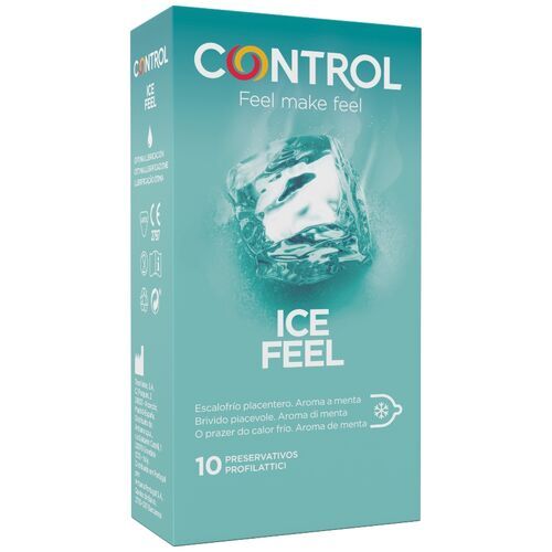 Prezervatyvai Control Hot Ice Feel (10 vnt.)