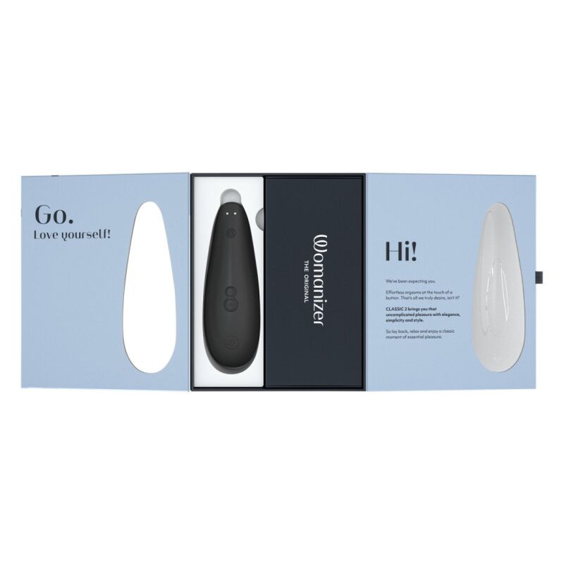 Klitorio stimuliatorius Womanizer Classic 2 (juodas)