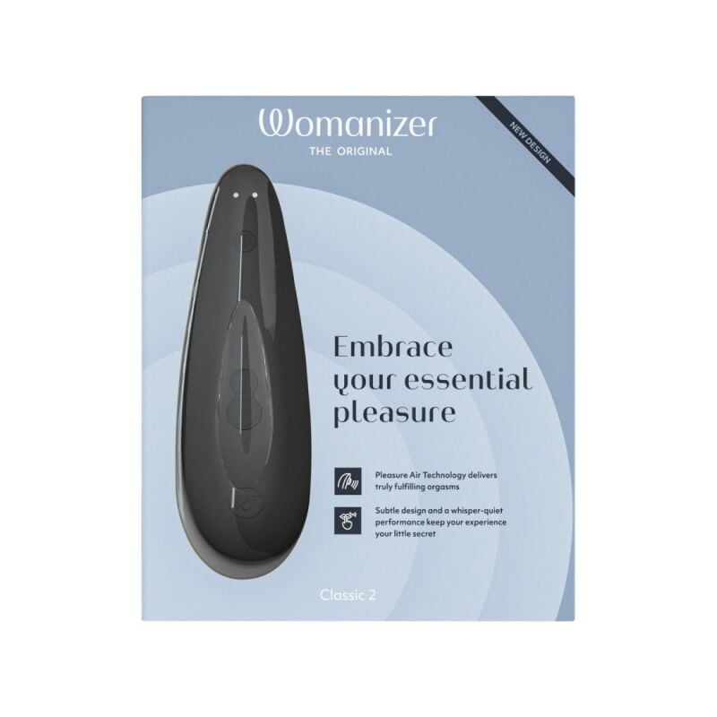Klitorio stimuliatorius Womanizer Classic 2 (juodas)