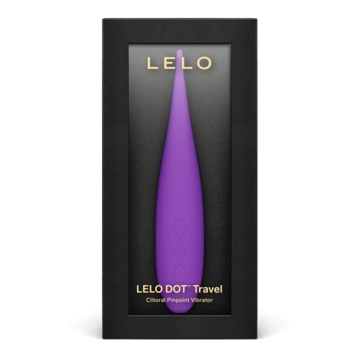 Klitorio stimuliatorius LELO Dot Travel (violetinė)