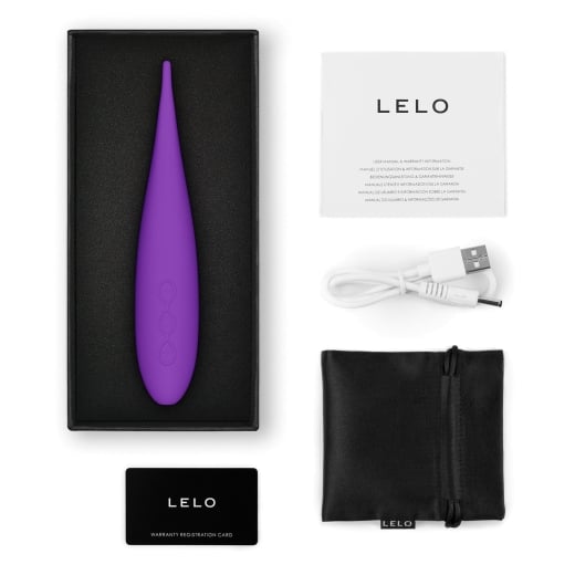 Klitorio stimuliatorius LELO Dot Travel (violetinė)