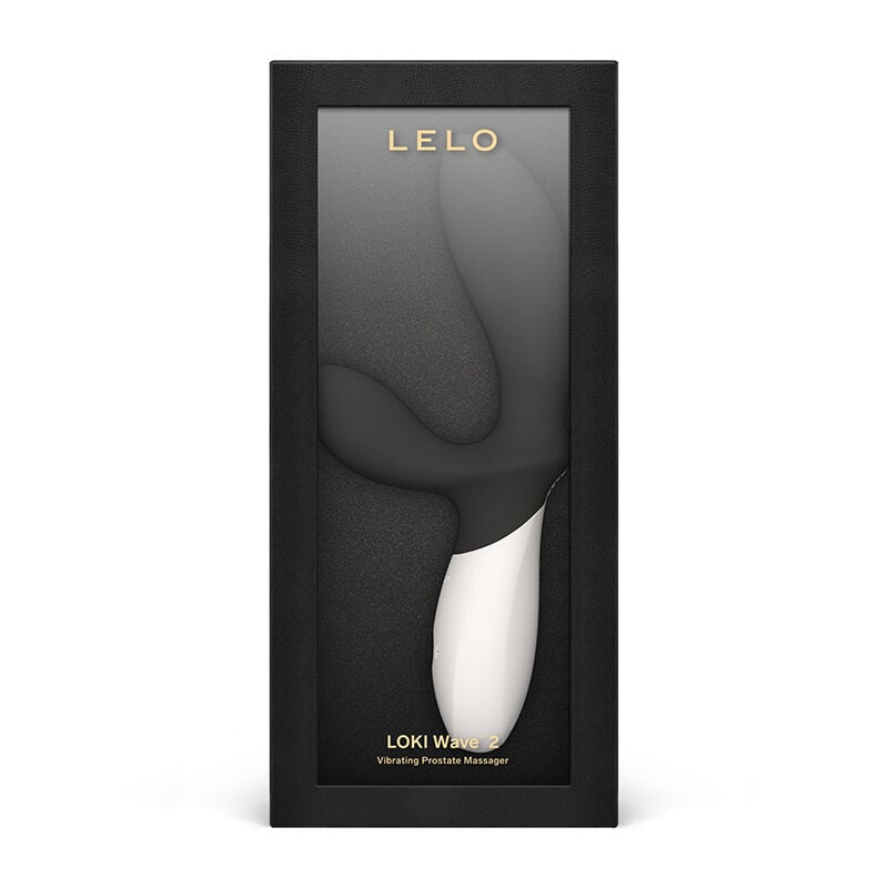 Prostatos masažuoklis Lelo Loki Wave 2 (juodas)