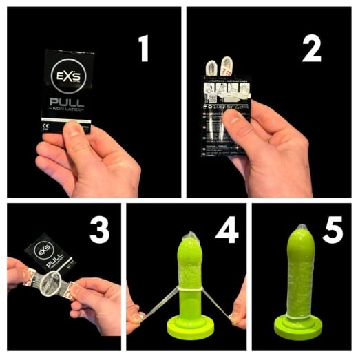 Prezervatyvai EXS Pull On (3 vnt.)