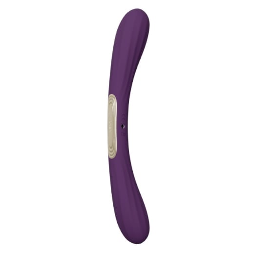Išmanus dvipusis vibratorius Boomerang (violetinis)