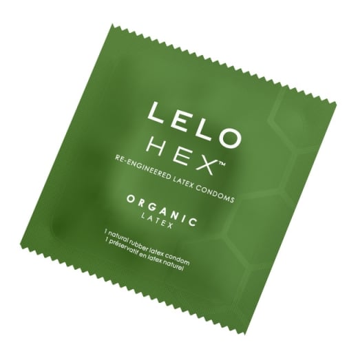 Prezervatyvai Lelo Hex Organic (12 vnt.)