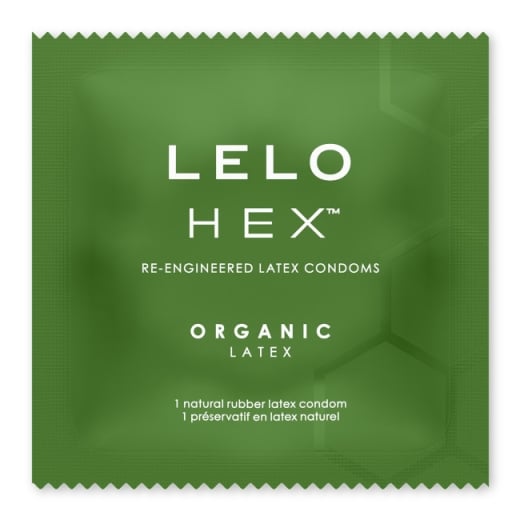 Prezervatyvai Lelo Hex Organic (12 vnt.)