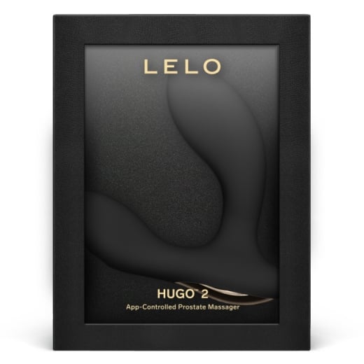 Išmanus prostatos masažuoklis LELO Hugo 2 (juodas)