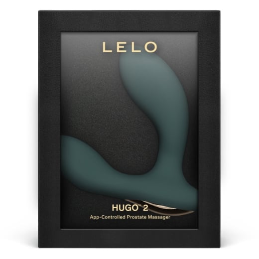 Išmanus prostatos masažuoklis LELO Hugo 2 (žalias)