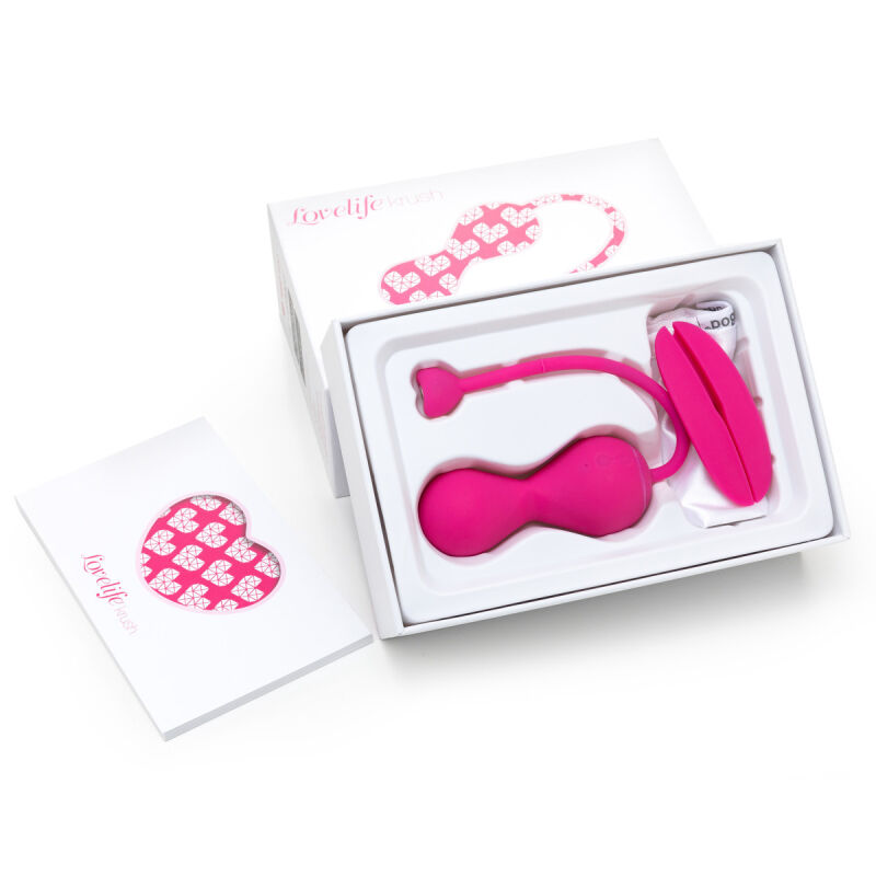 Išmanieji vaginaliniai kamuoliukai LoveLife (rožiniai)