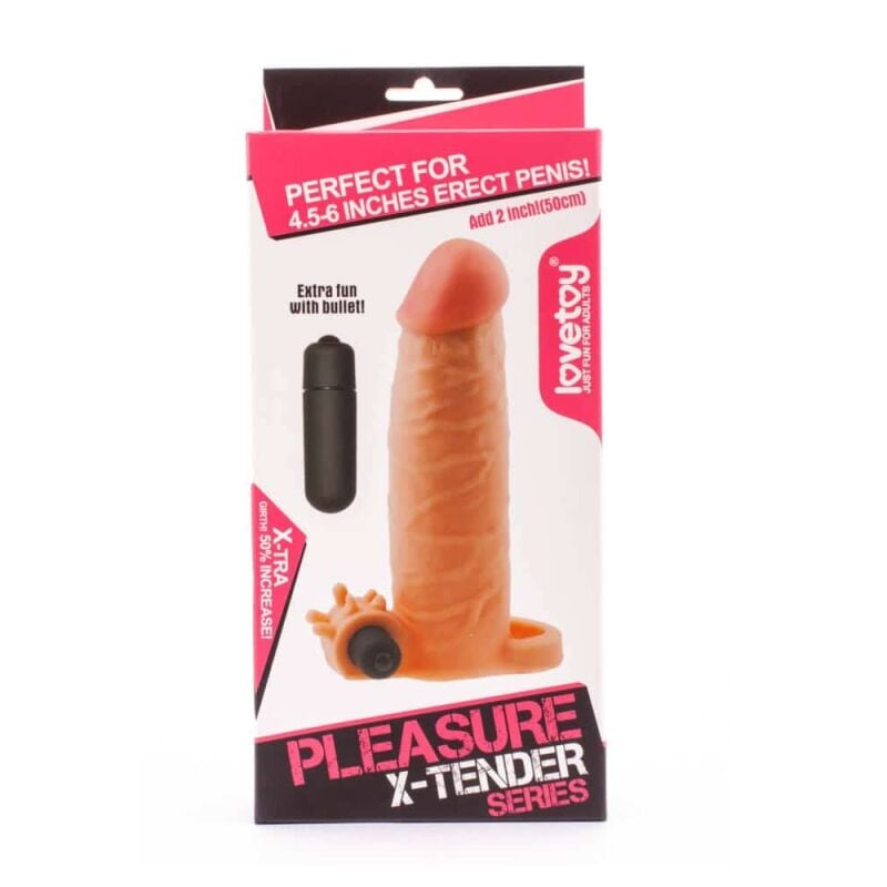 Prailginantis penio užmovas Pleasure X Tender 