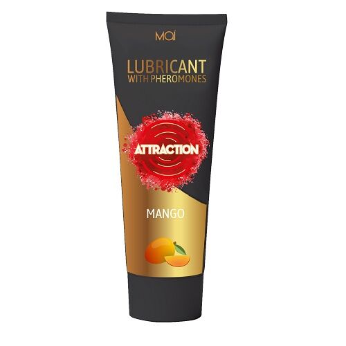 Lubrikantas su feromonais Attraction Mango (100 ml)