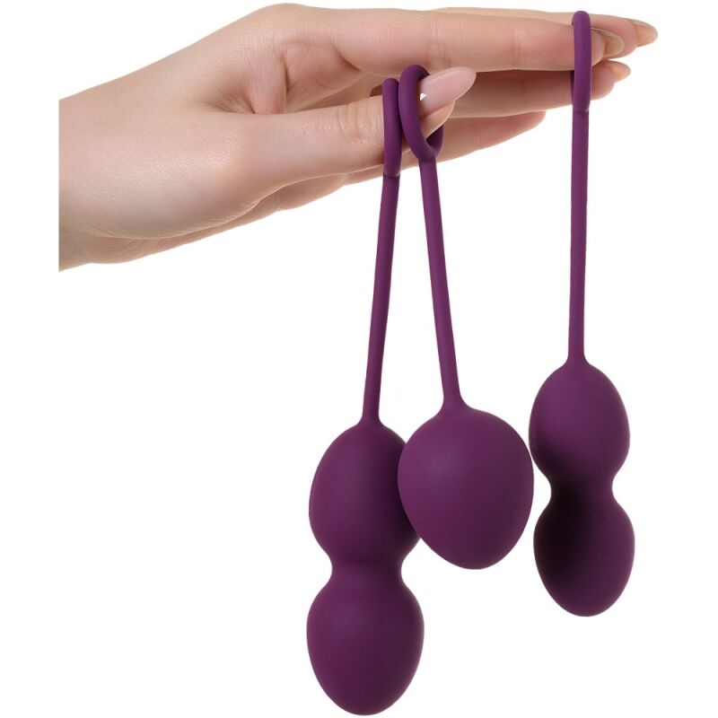 Vaginalinių kamuoliukų rinkinys Nova Ball Violet 