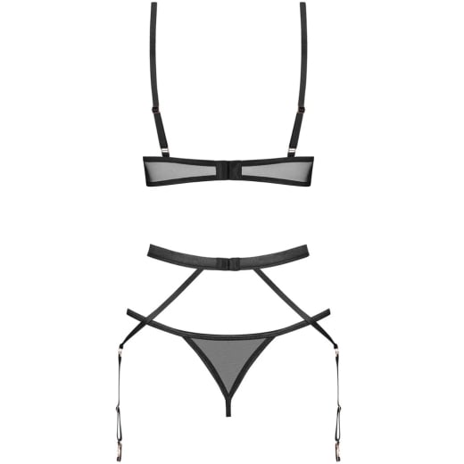 Apatinių komplektas Euridia (juodas)