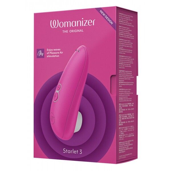 Klitorio stimuliatorius Womanizer Starlet 3 (rožinis)