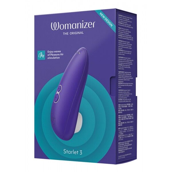 Klitorio stimuliatorius Womanizer Starlet 3 (mėlynas)