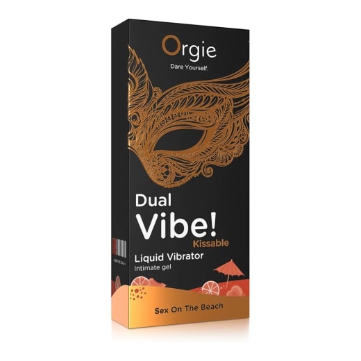 Stimuliuojantis gelis Dual Vibe! Sex On The Beach (15 ml)