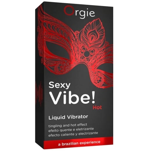Stimuliuojantis gelis Sexy vibe! Hot (15 ml)
